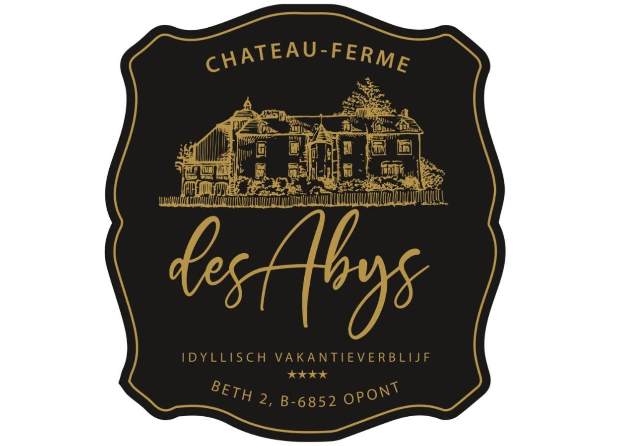 Chateau-Ferme Des Abys Paliseul Dış mekan fotoğraf